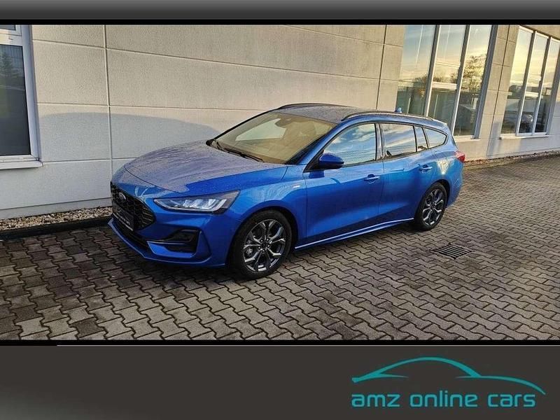 Desertislandblue Neu 2024 Ford Focus ST-Line X Kombi | 25.980 € (Superpreis) - Bild 1/4