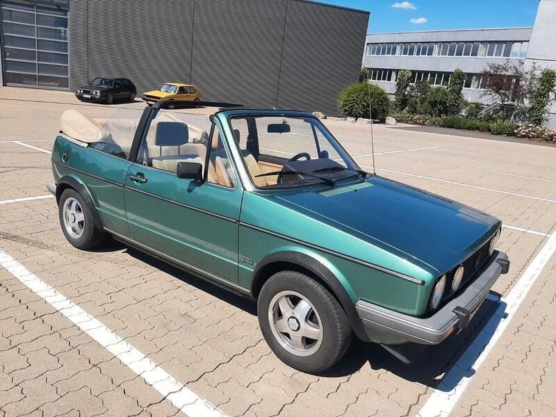 Grün Gebraucht 1983 VW Golf Cabriolet Cabrio | 8.900 € - Bild 1/1