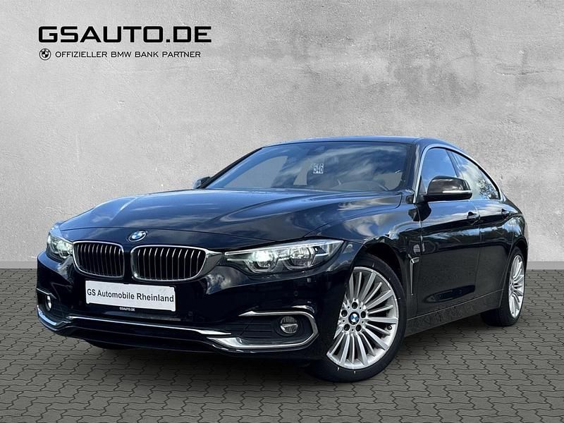 Schwarz Gebraucht 2020 BMW 420 Gran Coupé Luxury Line Coupé | 27.700 € (Superpreis) - Bild 1/3