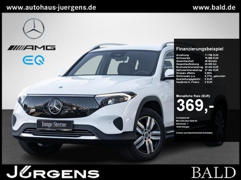 Polarweiss Gebraucht 2024 Mercedes EQB300 Progressive SUV | 39.490 € (Teuer) - Bild 1/4