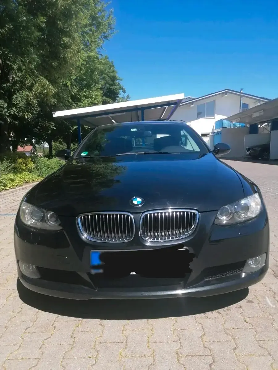 Gebraucht BMW 325 Cabriolet 218 PS (160 kW) 2008 Schwarz Cabrio