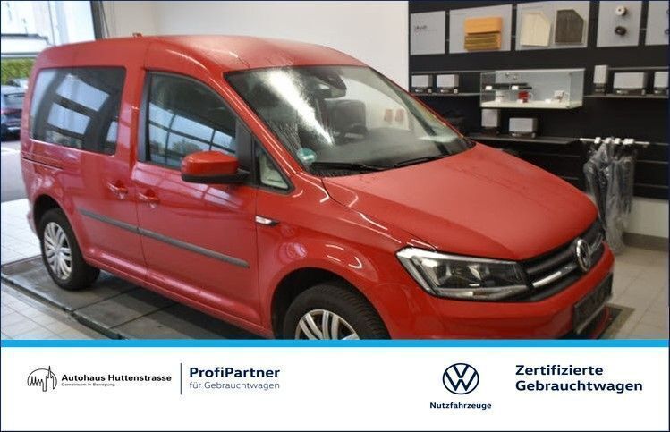 Rot Gebraucht 2020 VW Caddy Trendline Van / Kleinbus | 26.640 € (Fairer Preis) - Bild 1/4