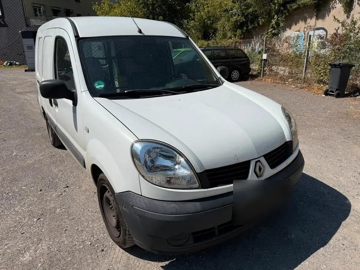 Gebraucht Renault Kangoo 71 PS (52 kW) 2008 Weiß Van / Kleinbus