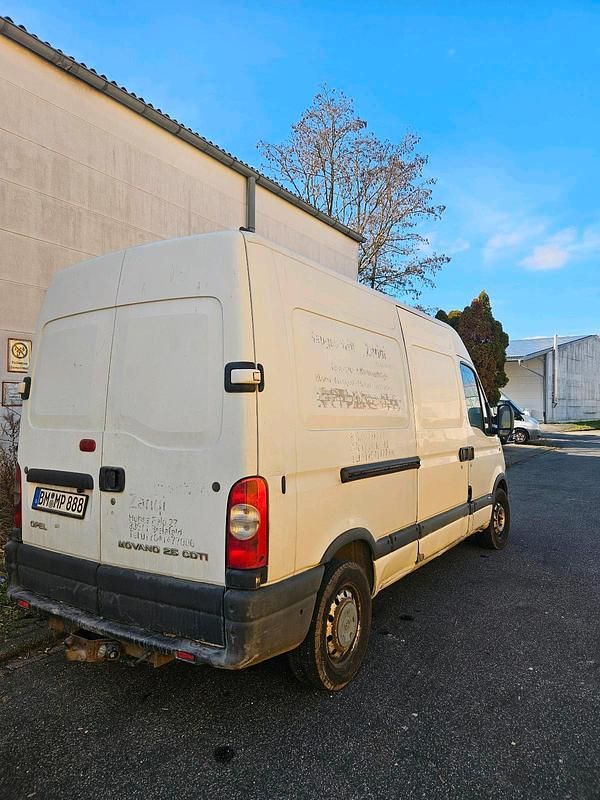 Gebraucht Opel Movano 131 PS (96 kW) 2007 Weiß Van / Kleinbus