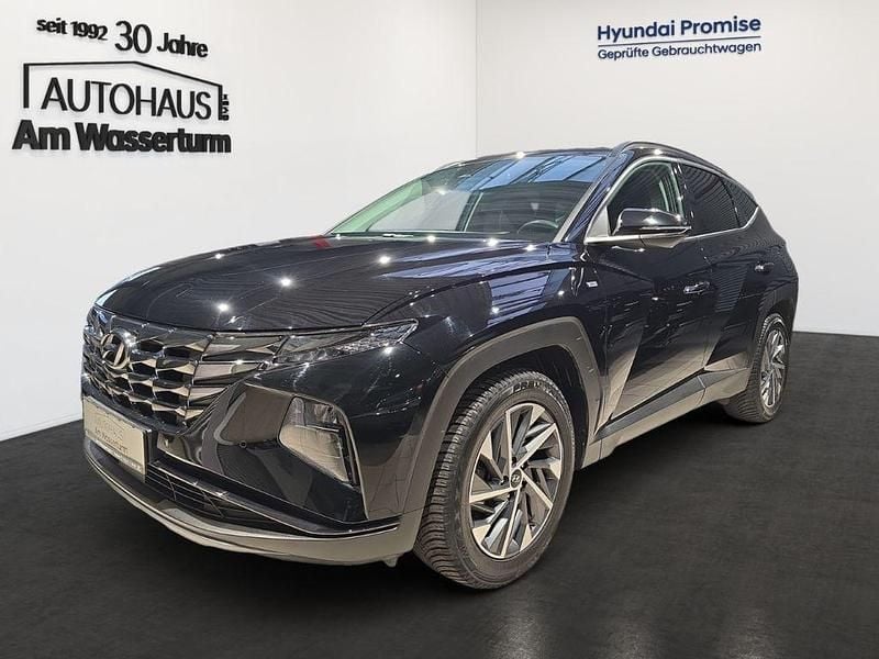 Phantom black / mic Gebraucht 2022 Hyundai Tucson Trend SUV | 26.999 € (Fairer Preis) - Bild 1/4