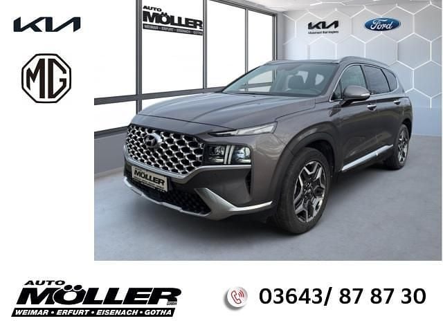 Grau Gebraucht 2022 Hyundai Santa Fe Prime SUV | 34.889 € (Fairer Preis) - Bild 1/4