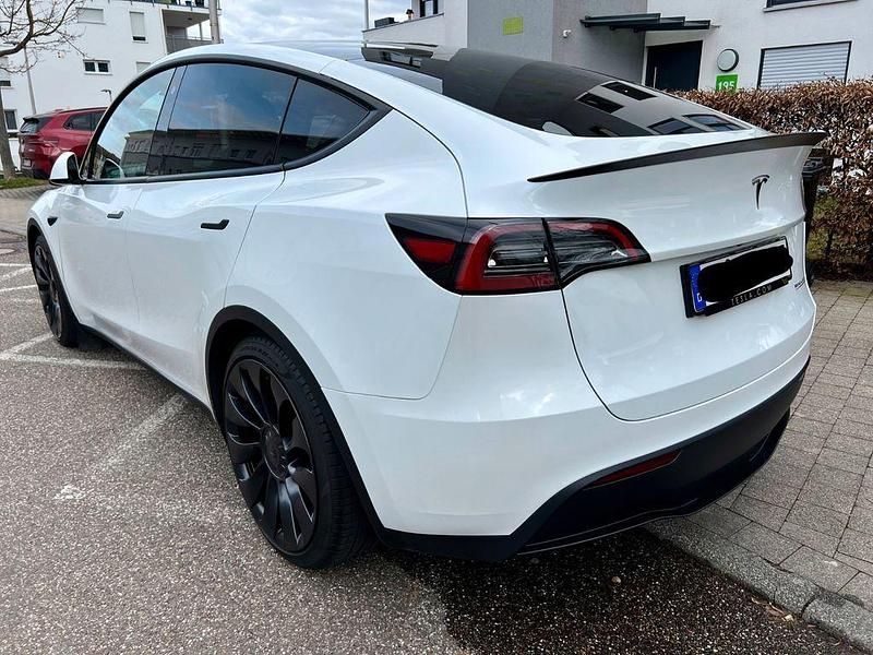 Gebraucht Tesla Model Y Performance 377 kW (513 PS) 2022 Weiß SUV