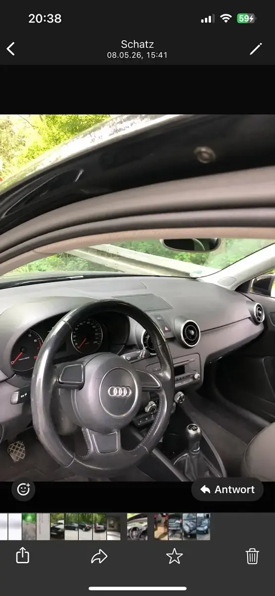 Occasion Audi A1 86 ch (63 kW) 2011 Noir Citadine