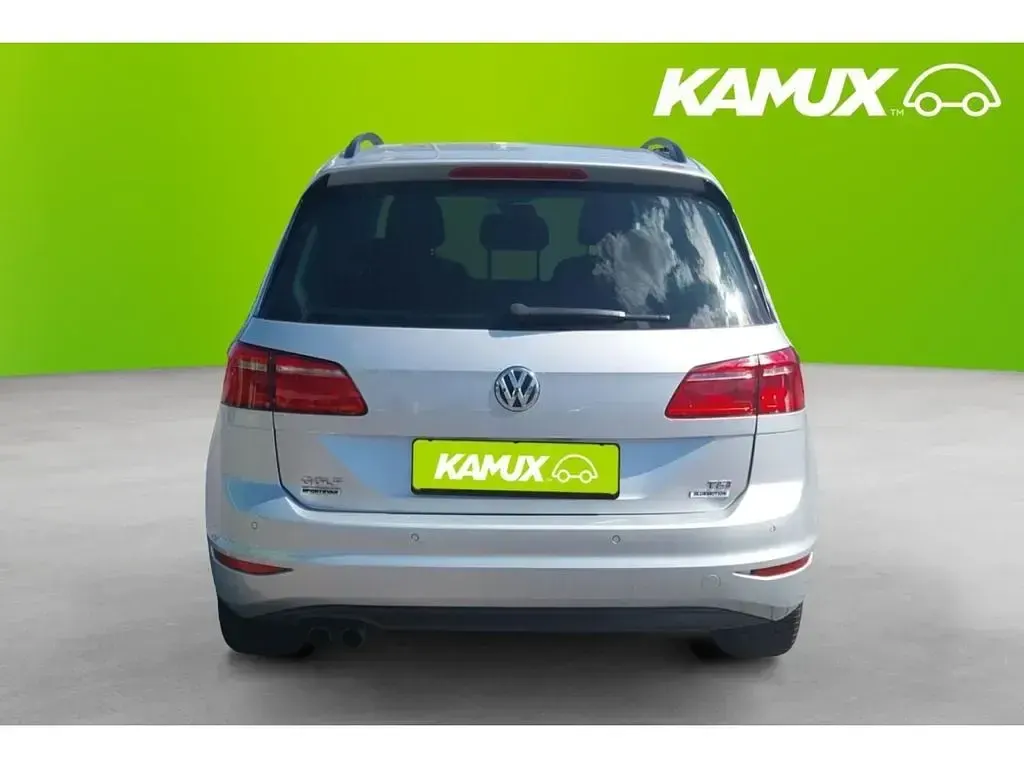 Gebraucht VW Golf Sportsvan LOUNGE 125 PS (91 kW) 2016 Silber Van / Kleinbus