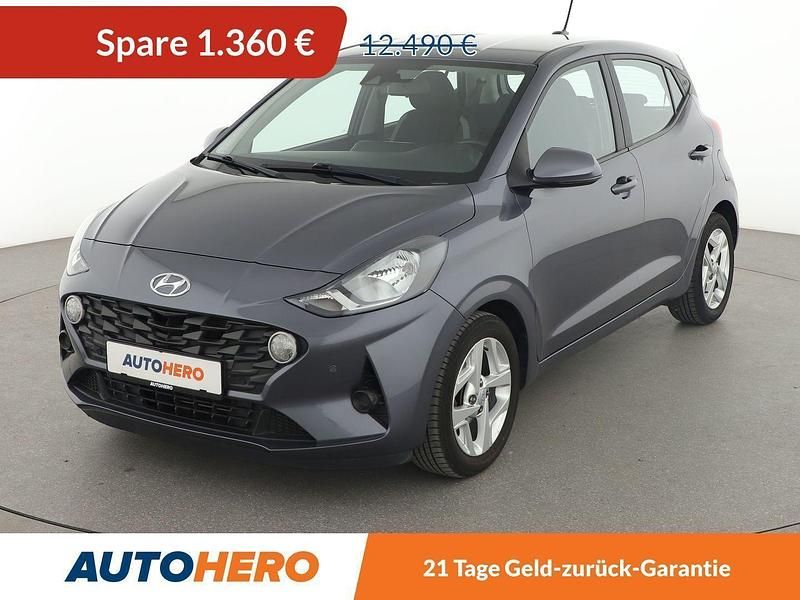Grau Gebraucht 2020 Hyundai i10 Trend Kleinwagen | 11.130 € (Fairer Preis) - Bild 1/3