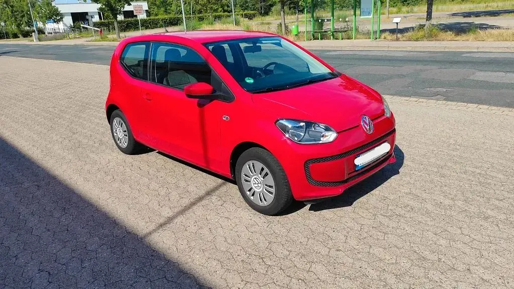 Gebraucht VW up! move up! 60 PS (44 kW) 2016 Rot Kleinwagen