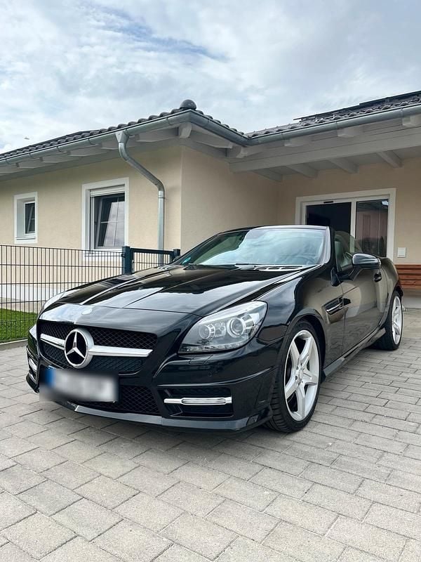 Gebraucht Mercedes SLK250 204 PS (150 kW) 2013 Schwarz Cabrio