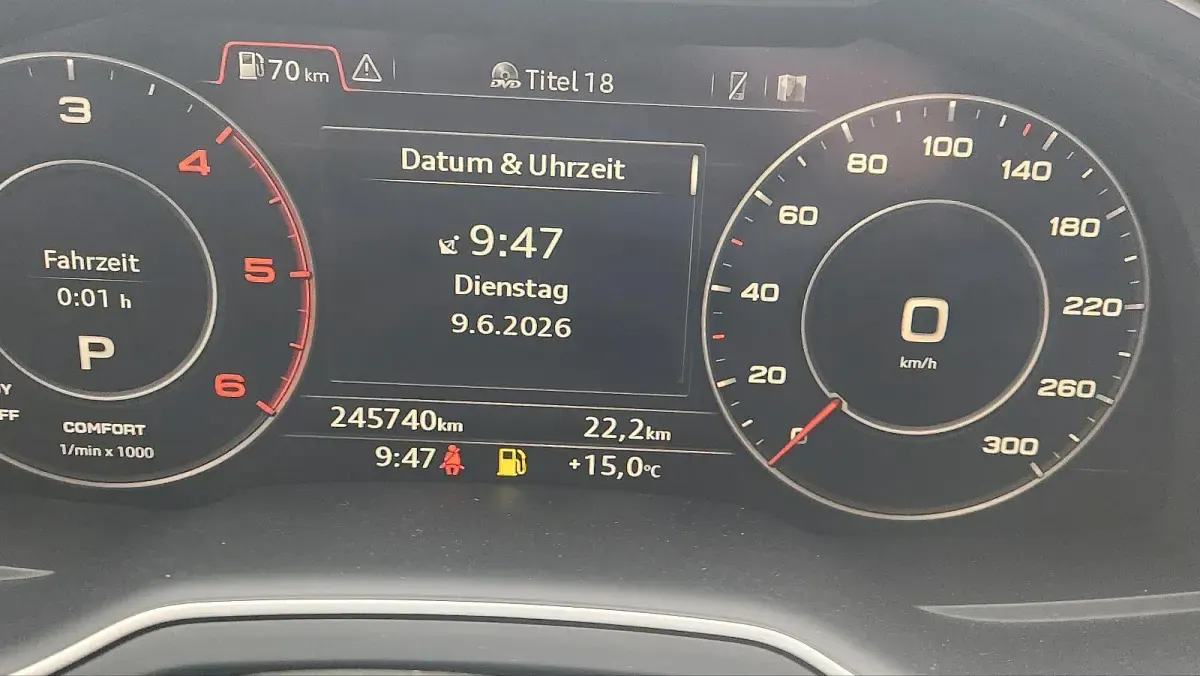Gebraucht Audi Q7 S-Line 272 PS (200 kW) 2015 Schwarz SUV