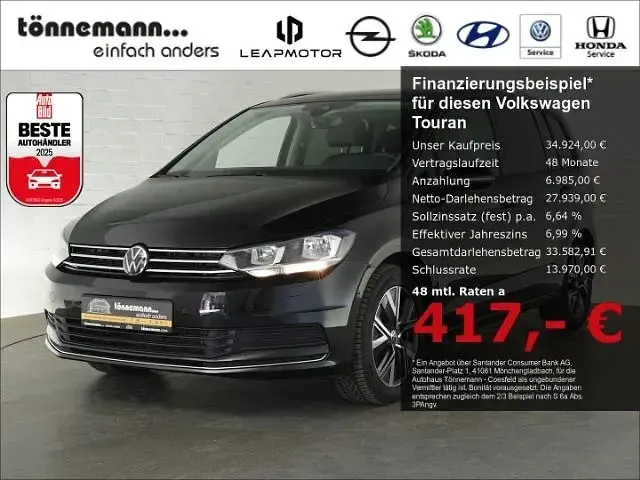 Gebraucht VW Touran Comfortline 150 PS (110 kW) 2025 Van / Kleinbus