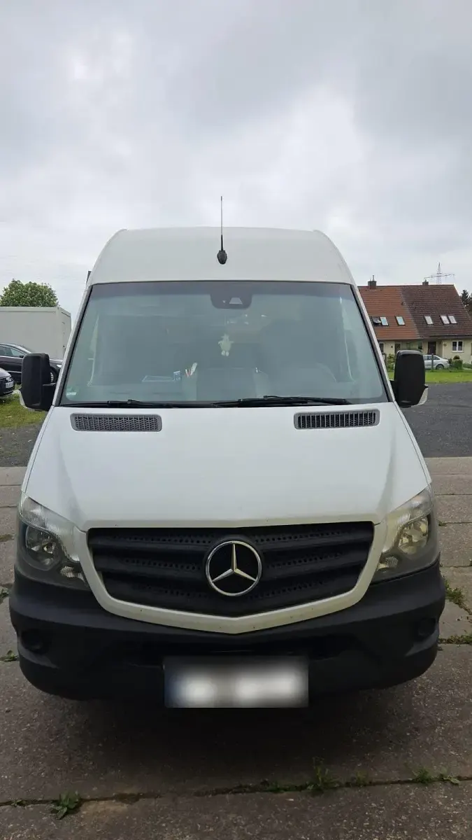 Gebraucht Mercedes Sprinter 163 PS (119 kW) 2017 Weiß Van
