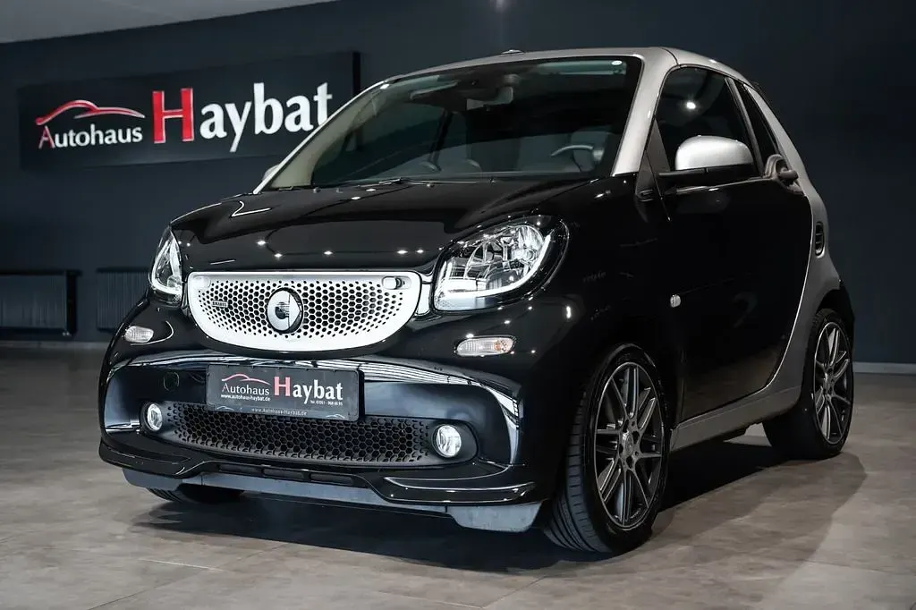 Gebraucht Smart ForTwo Cabrio Brabus Xclusive 109 PS (80 kW) 2017 Schwarz Cabrio