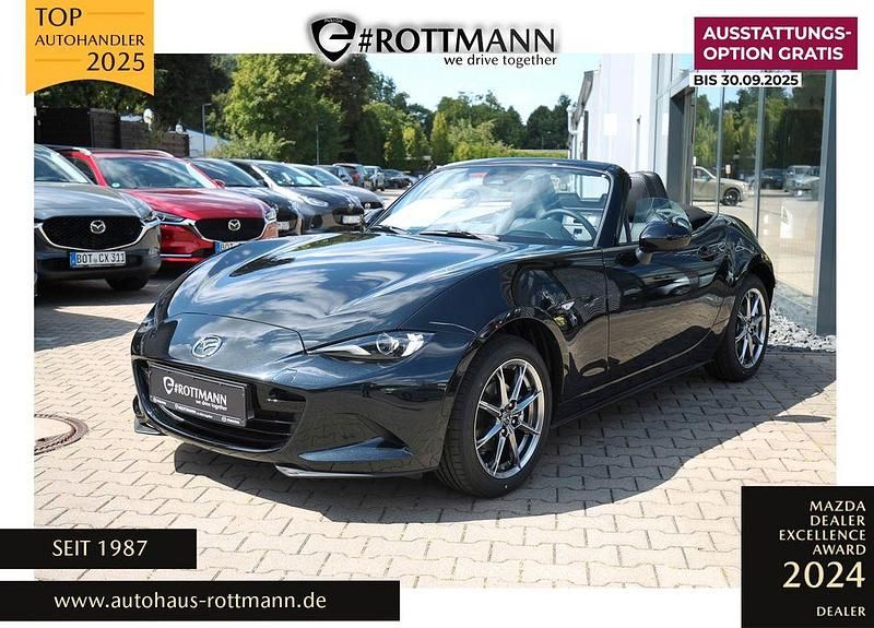 Schwarz Neu 2025 Mazda MX5 Exclusive-Line Cabrio | 30.270 € (Guter Preis) - Bild 1/4