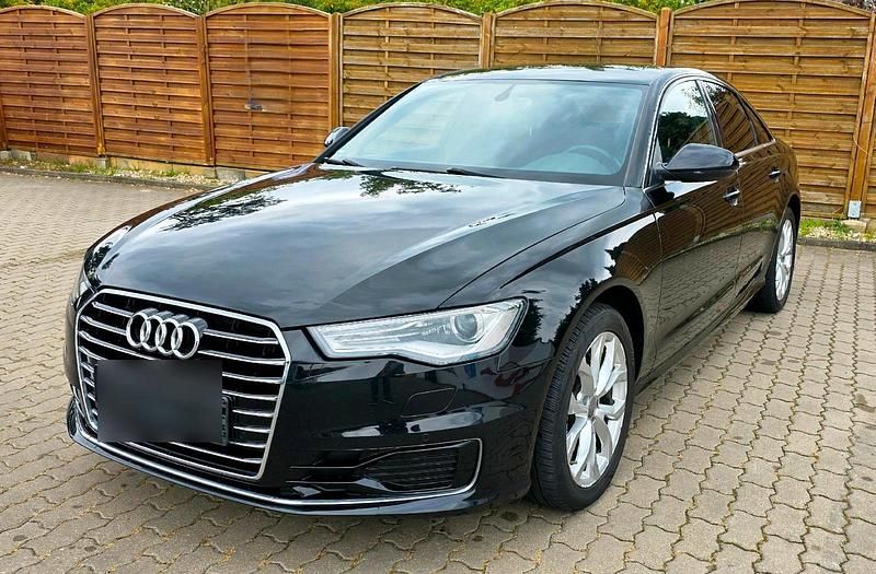 Schwarz Gebraucht 2015 Audi A6 S-Line Limousine | 16.990 € (Guter Preis) - Bild 1/4
