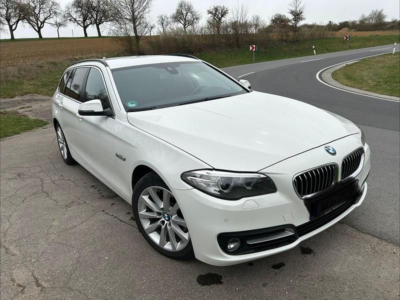 Gebraucht BMW 520 190 PS (139 kW) 2015 Weiß Kombi