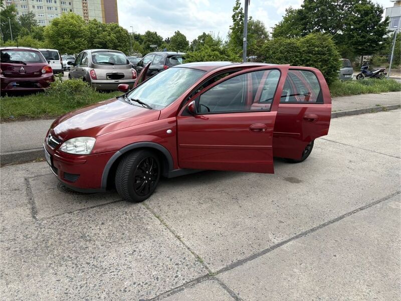 Rot Gebraucht 2006 Opel Corsa Limousine | 2.500 € (Guter Preis) - Bild 1/4