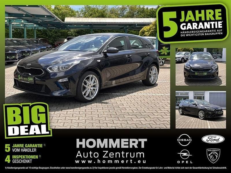 Zilinaschwarz (metallic) Gebraucht 2019 Kia Ceed Vision Limousine | 12.990 € (Guter Preis) - Bild 1/4