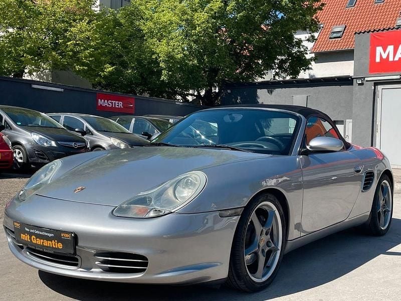 Second-hand Porsche Boxster S 266 CP (195 kW) 2004 Argintiu Cabrio