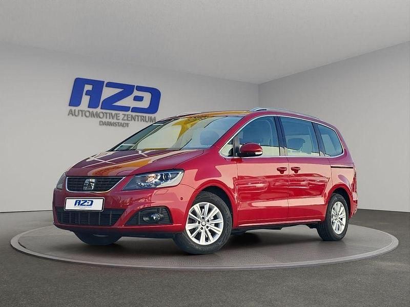 Gebraucht Seat Alhambra 150 PS (110 kW) 2021 "romance" rot Van / Kleinbus