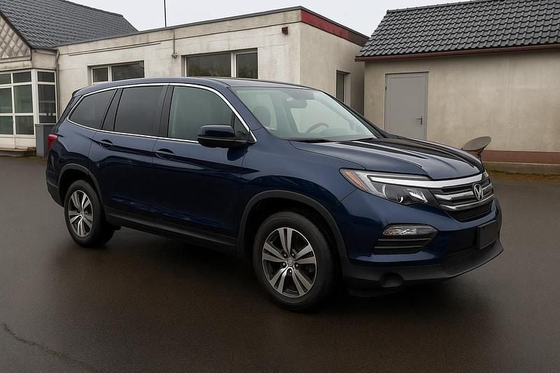 Blau Gebraucht 2015 Honda Pilot SUV | 15.500 € - Bild 1/4