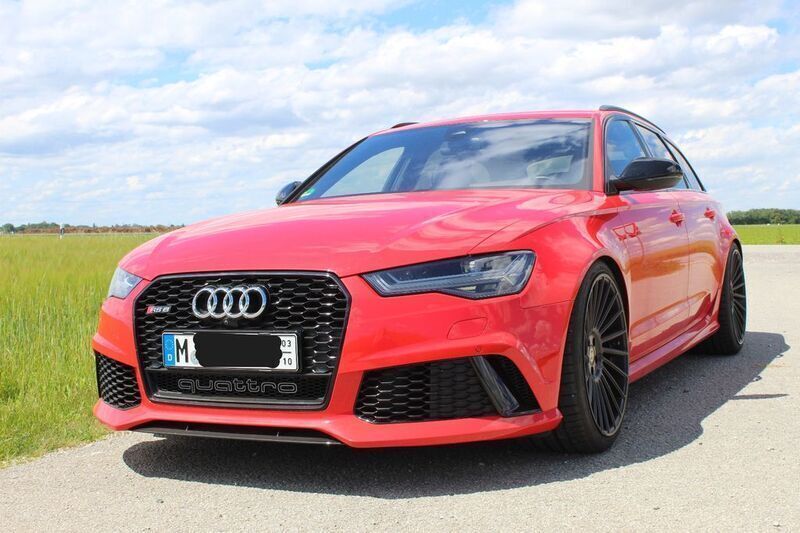 Rot Gebraucht 2016 Audi RS6 Performance Kombi | 67.900 € (Fairer Preis) - Bild 1/4