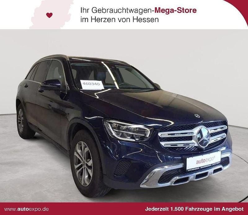 Cavansitblau metallic Gebraucht 2022 Mercedes GLC300 SUV | 33.990 € (Guter Preis) - Bild 1/4