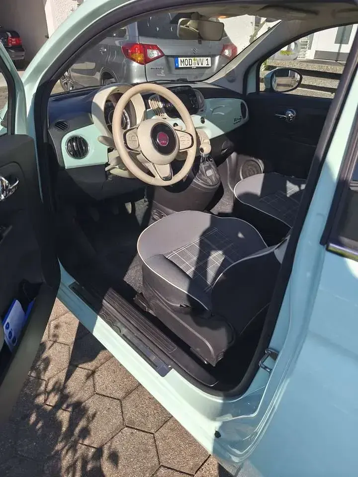 Gebraucht Fiat 500C Lounge 69 PS (50 kW) 2019 Grün Cabrio