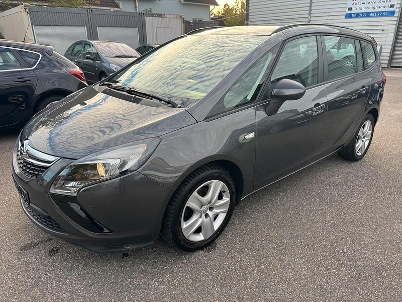 Karbongrau/technical grey Gebraucht 2012 Opel Zafira Tourer Edition Van / Kleinbus | 5.399 € (Fairer Preis) - Bild 1/4