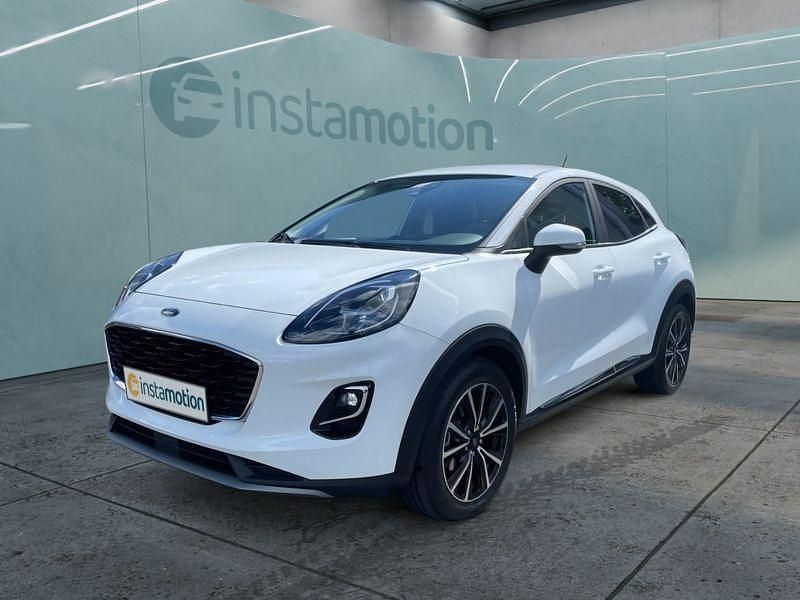 Weiß Gebraucht 2022 Ford Puma Titanium SUV | 18.349 € (Guter Preis) - Bild 1/4