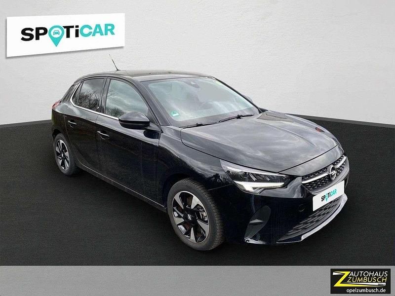 Gebraucht Opel Corsa-e Elegance 100 kW (136 PS) 2022 Karbonschwarz (schwarz) Kleinwagen