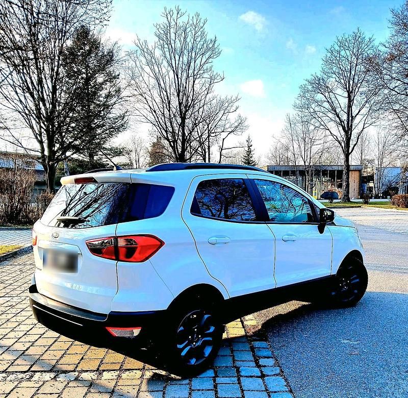 Gebraucht Ford Ecosport 101 PS (74 kW) 2019 Weiß SUV