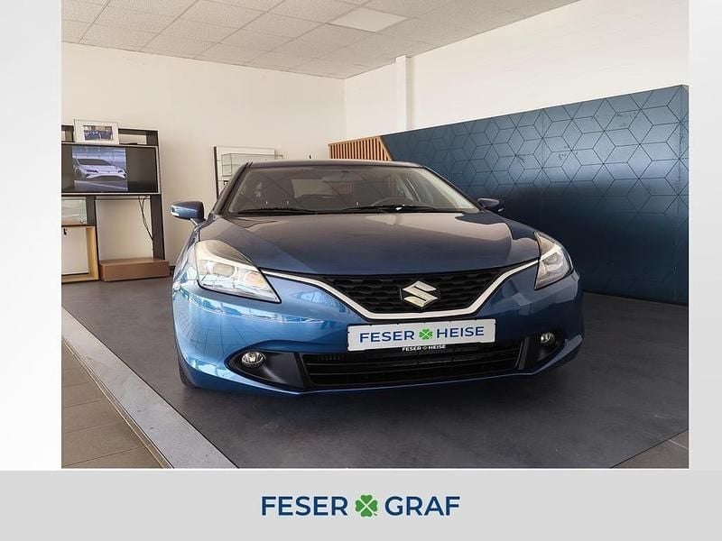 Blau metallic Gebraucht 2017 Suzuki Baleno Comfort Limousine | 7.990 € (Fairer Preis) - Bild 1/4