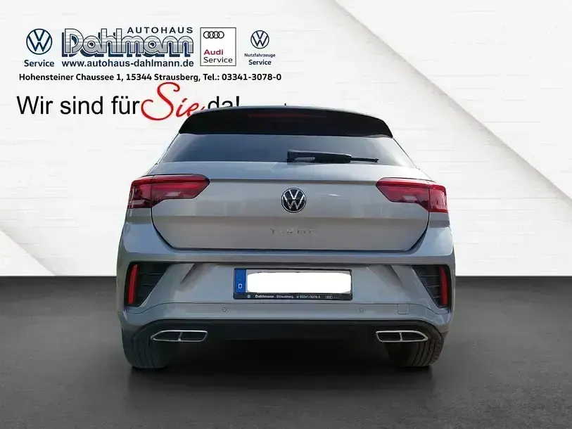 Gebraucht VW T-Roc R-line 150 PS (110 kW) 2025 Silber SUV