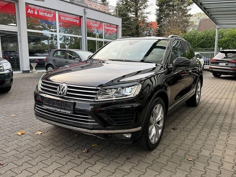 Gebraucht VW Touareg Terrain Tech 262 PS (192 kW) 2016 Schwarz SUV