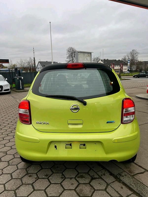 Gebraucht Nissan Micra 80 PS (58 kW) 2012 Grün Kleinwagen