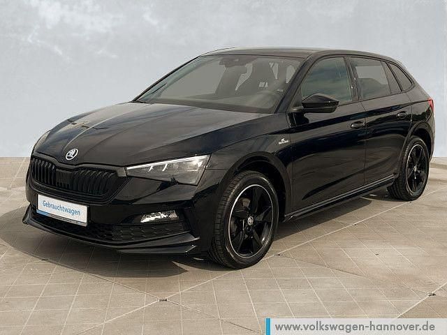 Schwarz Gebraucht 2022 Skoda Scala Monte Carlo Kleinwagen | 18.470 € (Fairer Preis) - Bild 1/4