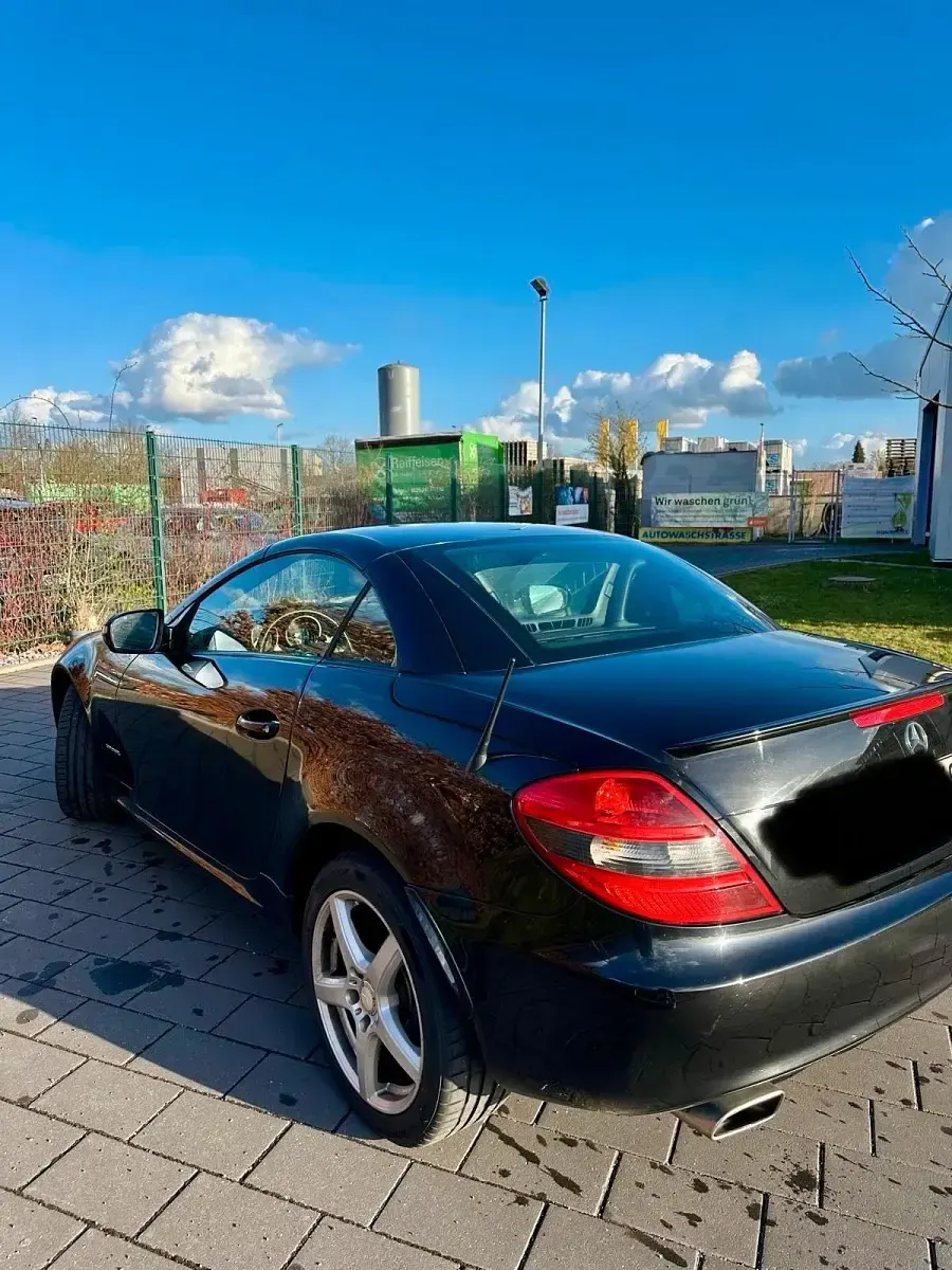 Gebraucht Mercedes SLK200 184 PS (135 kW) 2008 Schwarz Cabrio