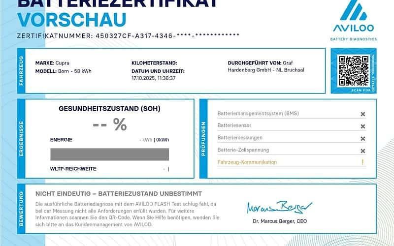 Weiß Gebraucht 2023 Cupra Born Kleinwagen | 25.900 € (Superpreis) - Bild 1/1