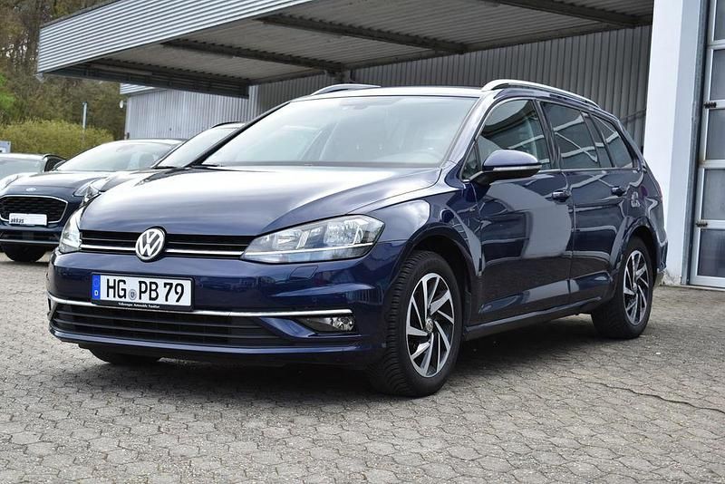 Gebraucht VW Golf VII Join 116 PS (85 kW) 2019 Blau Kombi
