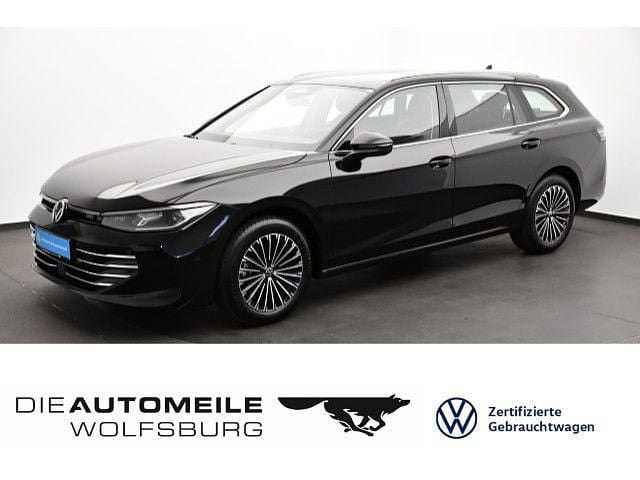 Grenadillschwarz metallic Gebraucht 2025 VW Passat Elegance Kombi | 35.990 € (Superpreis) - Bild 1/4