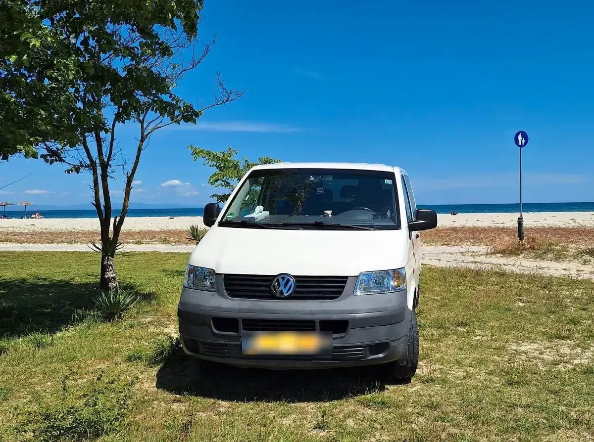 Usata VW Transporter 105 CV (77 kW) 2004 Bianco Furgone