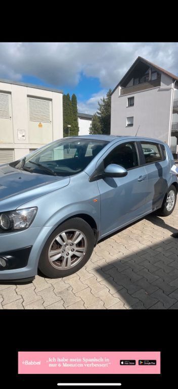 Blau Gebraucht 2012 Chevrolet Aveo LT Kleinwagen | 2.500 € - Bild 1/4