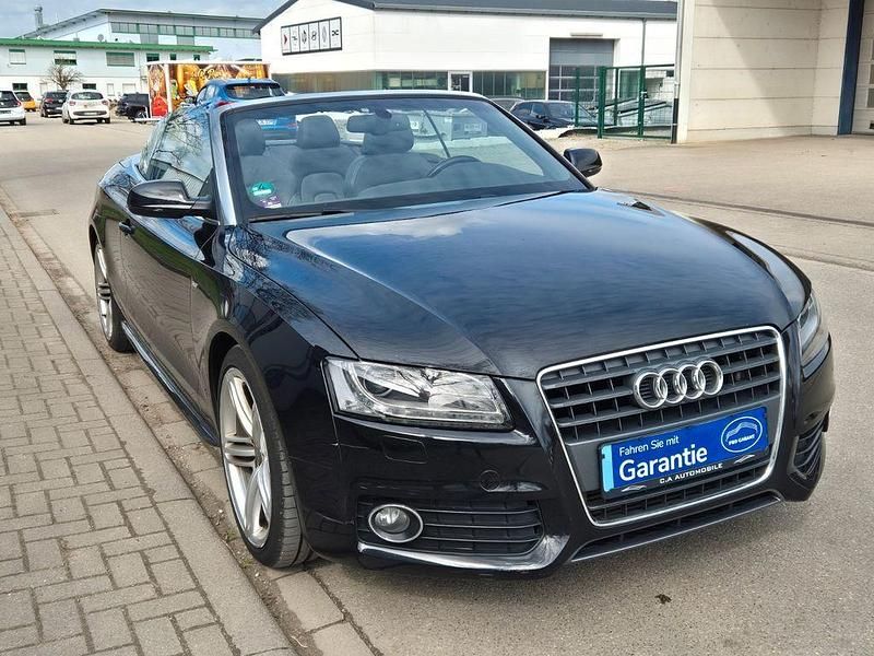 Gebraucht Audi A5 Cabriolet S-Line 211 PS (155 kW) 2010 Schwarz Cabrio
