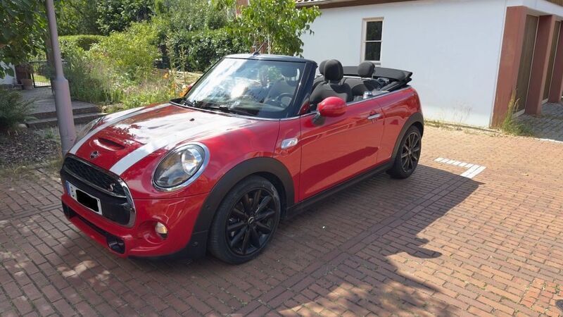 Rot Gebraucht 2018 Mini Cooper S Cabriolet Cabrio | 19.750 € (Guter Preis) - Bild 1/4