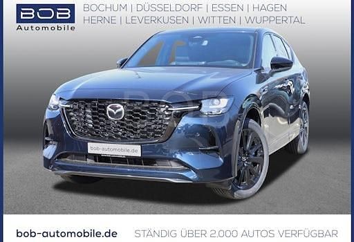 Blau Gebraucht 2025 Mazda CX-60 Homura-Line SUV | 47.444 € (Etwas zu teuer) - Bild 1/4