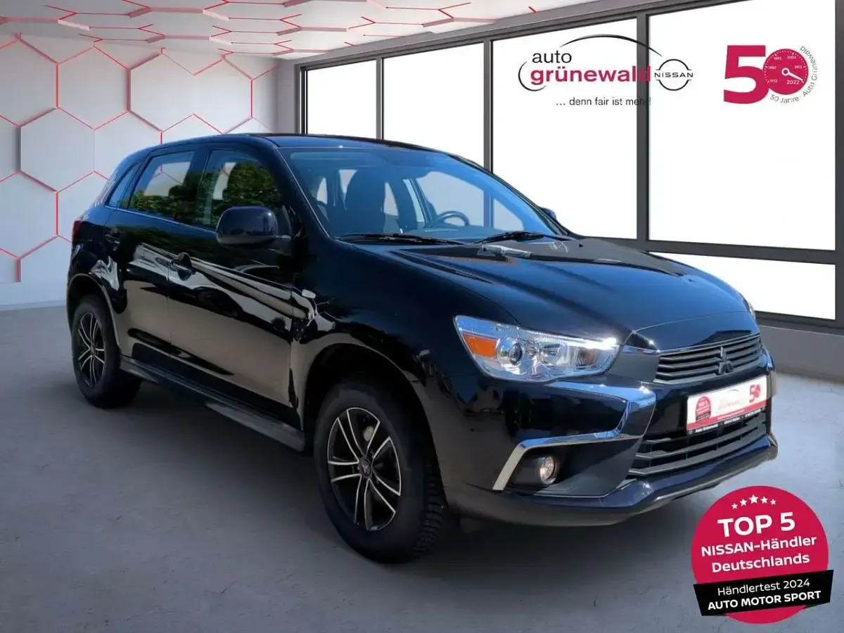 Gebraucht Mitsubishi ASX Edition 117 PS (86 kW) 2018 Pantherschwarz (p) SUV